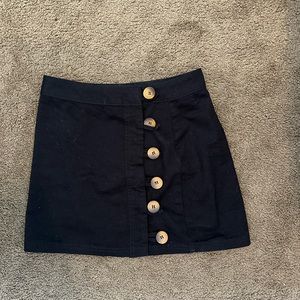 Rhythm. Black khaki skirt